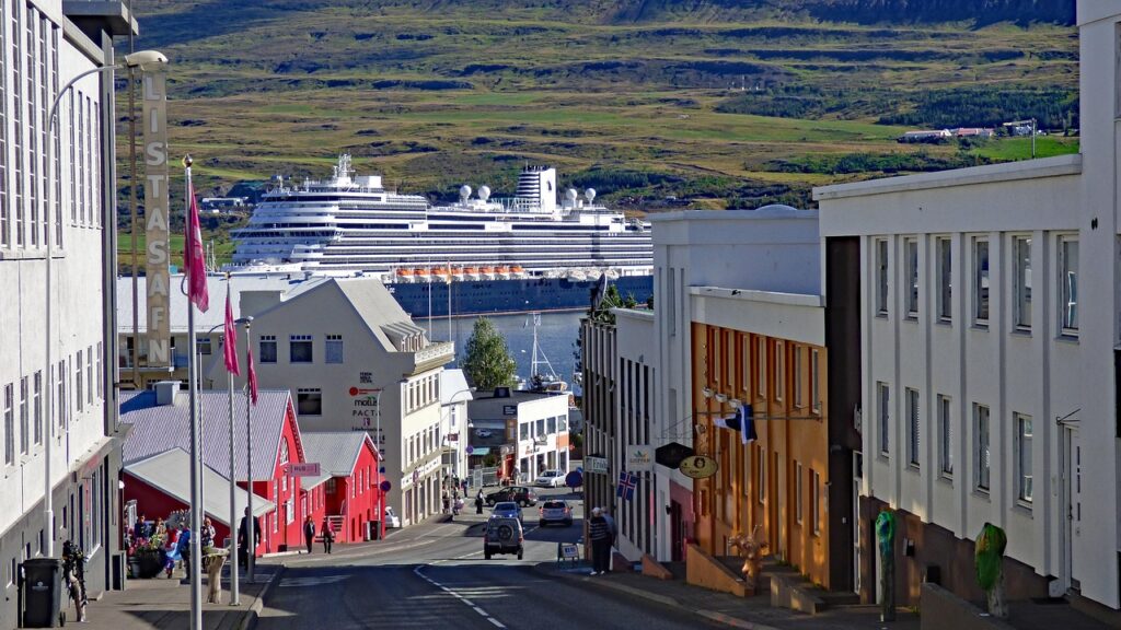 koningsdam, holland america, cruise, ship, akureyri, iceland, akureyri, akureyri, akureyri, akureyri, akureyri